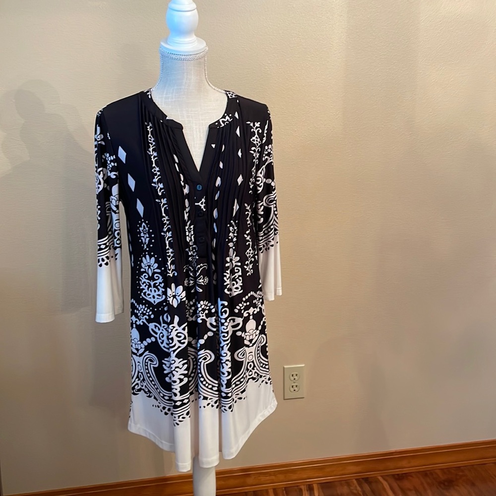 Serengeti WOMENS Tunic/Dress 3/4 sleeve size medium